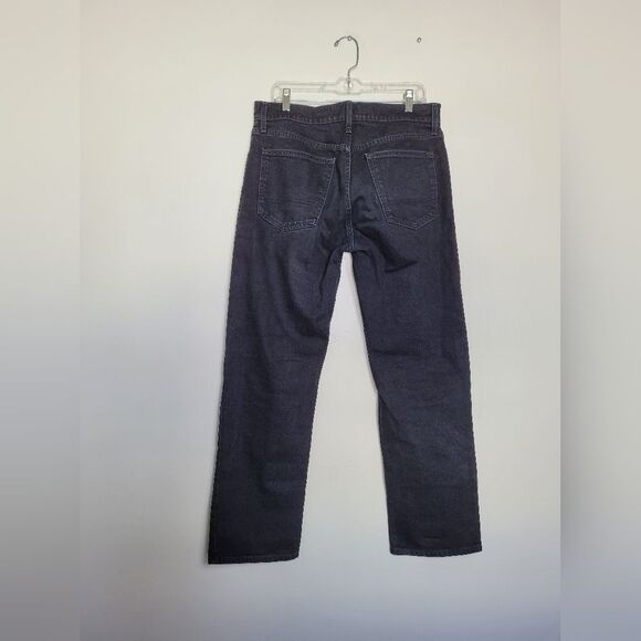 Arizona Jean Co Black Denim Straight Leg Jeans Men's 34x30 America Biker Worker - Picture 8 of 13